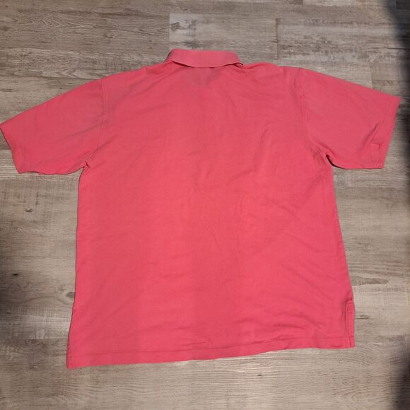 Peter Millar Mens XL Pink Double Mercerized Cotton Polo Short Sleeve Sun Valley - Picture 2 of 12